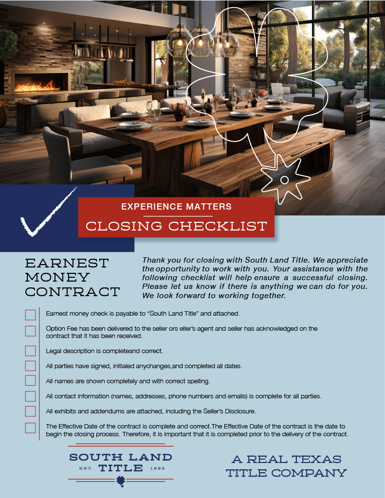 Title Checklist